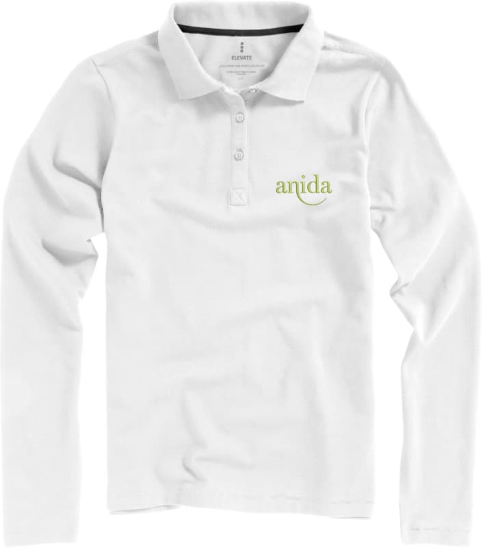 Oakville long sleeve women's polo 7