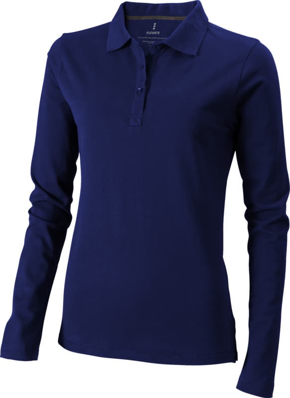 Oakville long sleeve women's polo 9