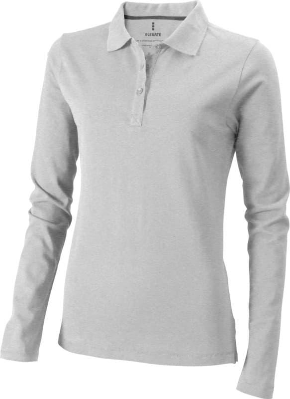 Oakville long sleeve women's polo 16