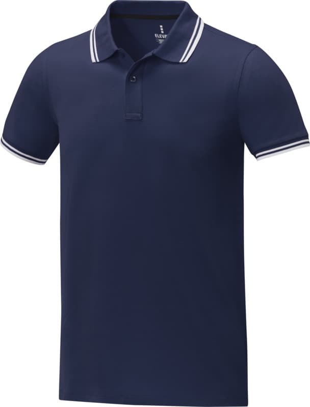 Amarago short sleeve men's tipping polo 15