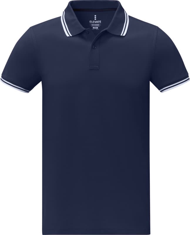 Amarago short sleeve men's tipping polo 16
