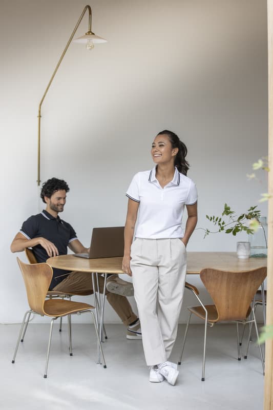 Amarago short sleeve men's tipping polo 19