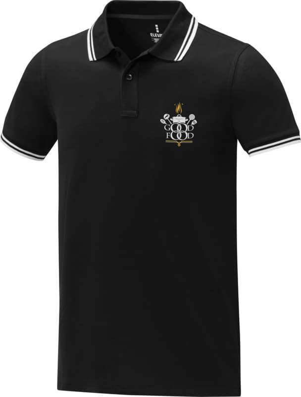 Amarago short sleeve men's tipping polo 34