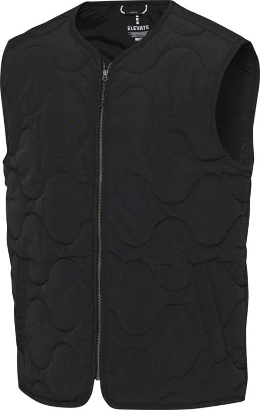 Quartz GRS recycled unisex quilted bodywarmer 1