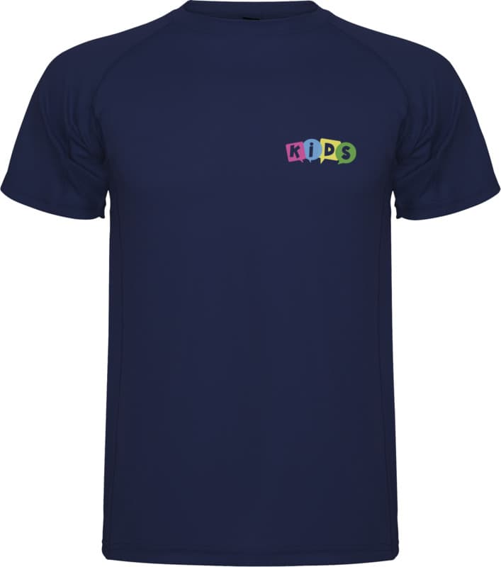 Montecarlo short sleeve kids sports t-shirt 47