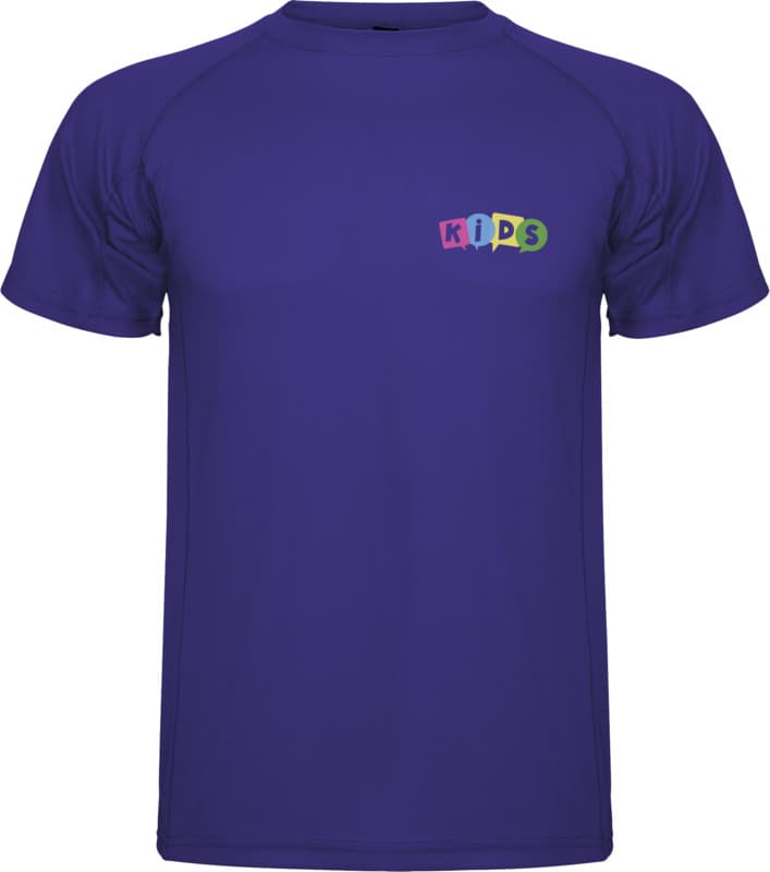 Montecarlo short sleeve kids sports t-shirt 55