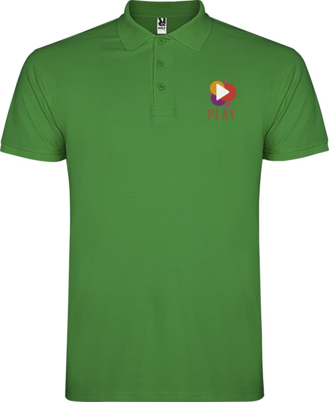 Star short sleeve kids polo 24