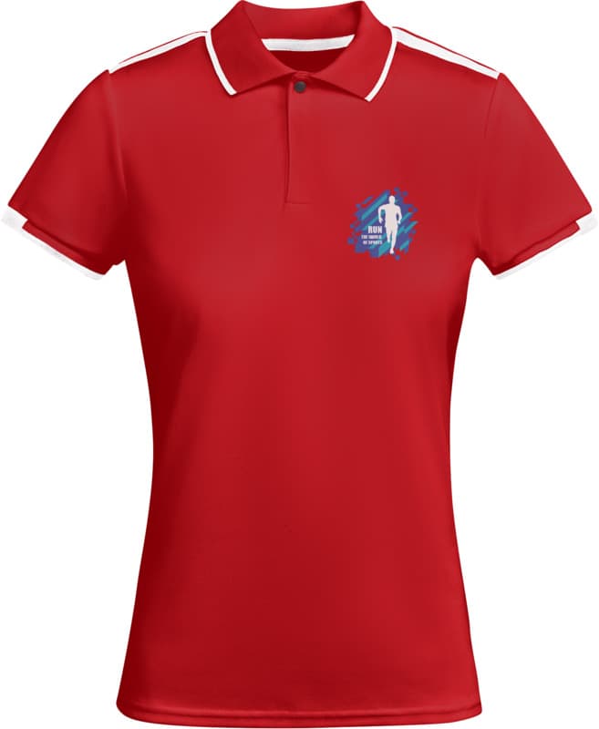 Tamil short sleeve women's sports polo 6
