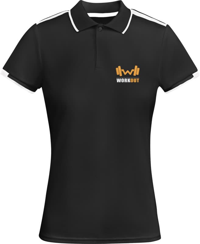 Tamil short sleeve women's sports polo 15