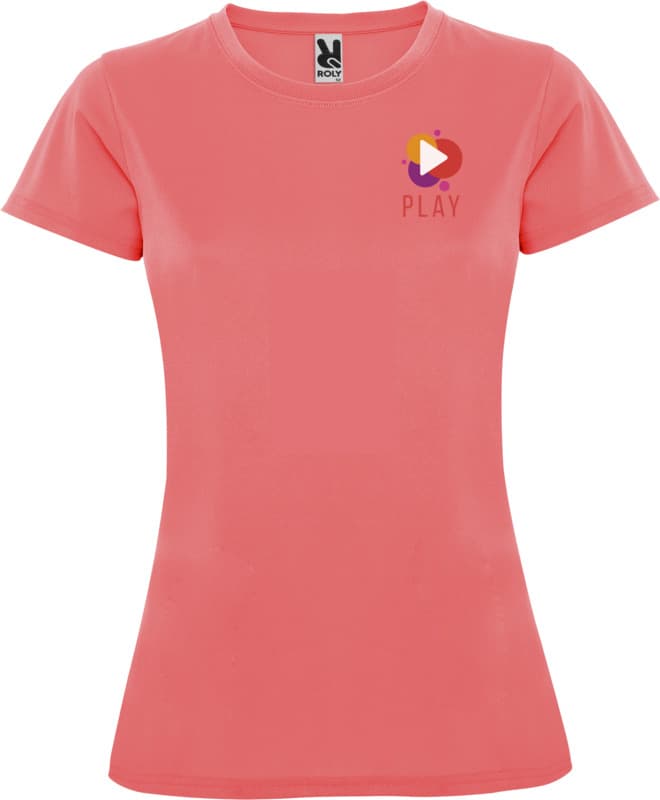 Montecarlo short sleeve women's sports t-shirt 27