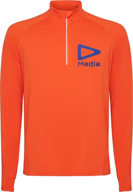 Estambul long sleeve men's half zip sweatshirt 35