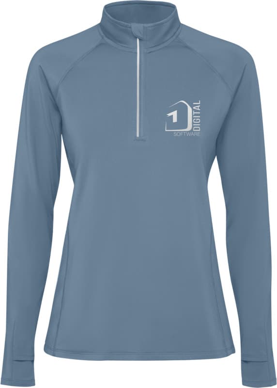 Estambul long sleeve women's half zip sweatshirt 15