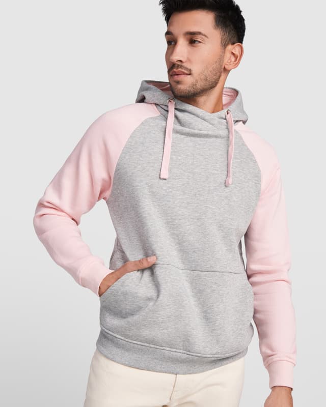 Badet unisex two-tone hoodie 28