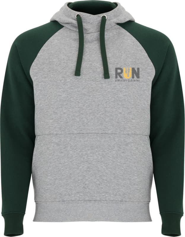 Badet unisex two-tone hoodie 30