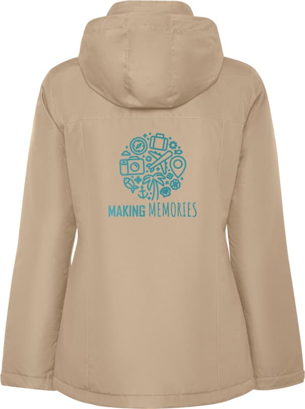 America women's padded parka jacket 5