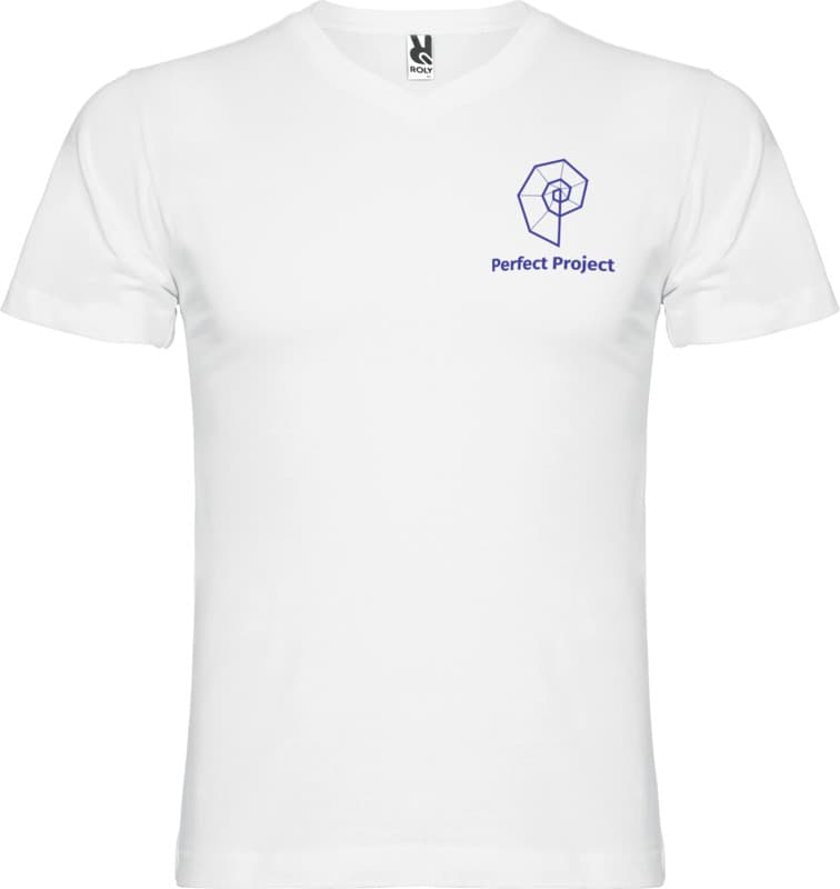 Samoyedo short sleeve men's v-neck t-shirt 5