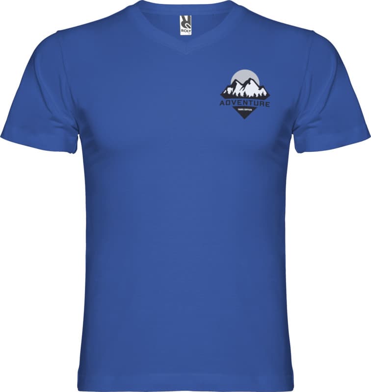 Samoyedo short sleeve men's v-neck t-shirt 15