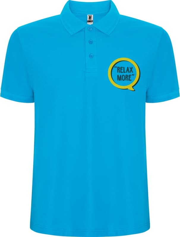 Pegaso Premium short sleeve men's polo 42