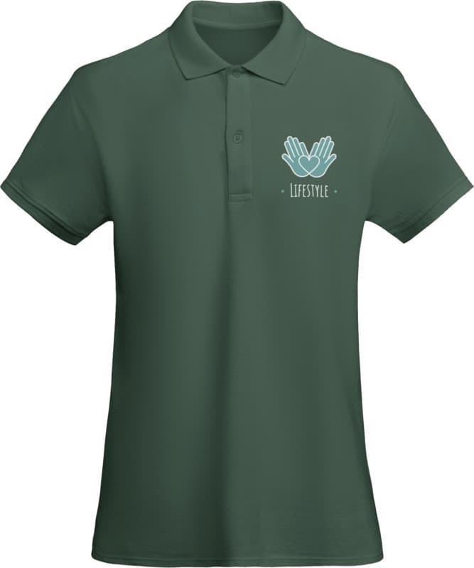 Prince organic cotton short sleeve women's polo 42