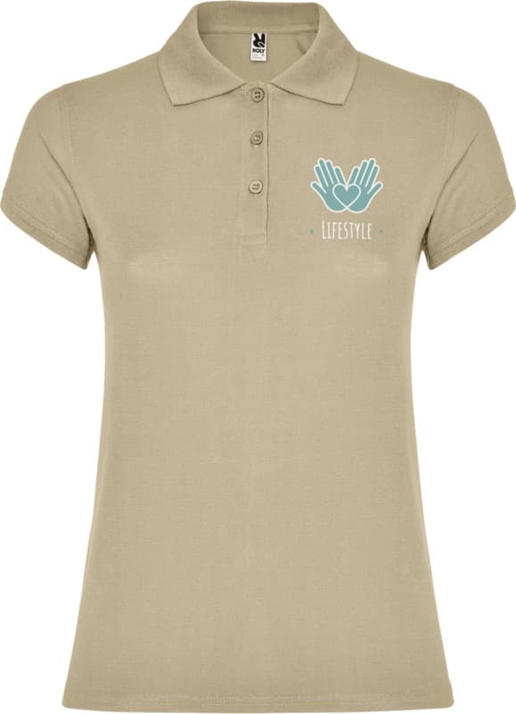 Star short sleeve women's polo 10