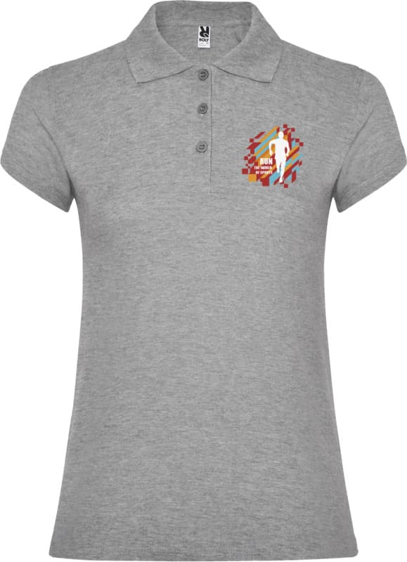 Star short sleeve women's polo 55