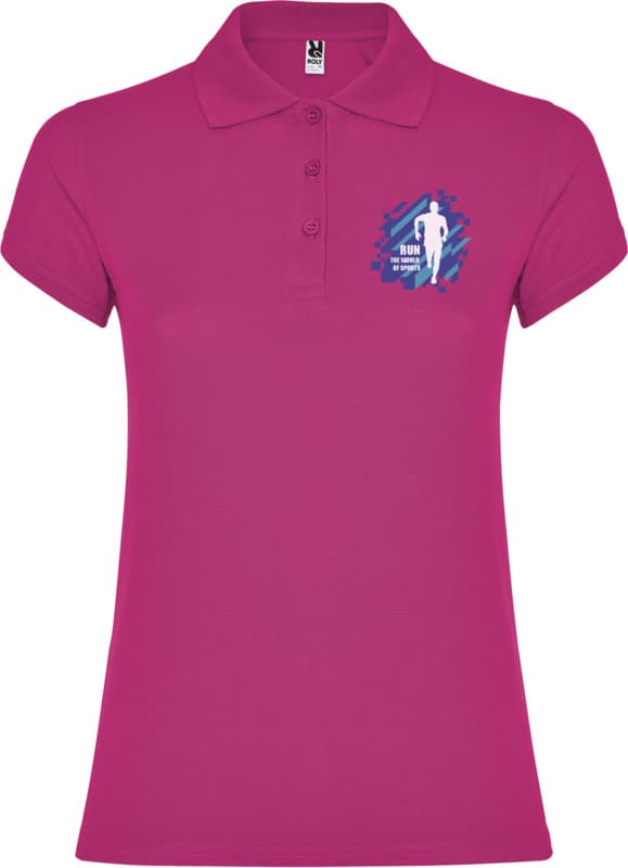 Star short sleeve women's polo 112