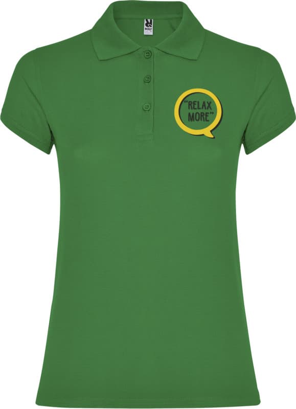 Star short sleeve women's polo 147