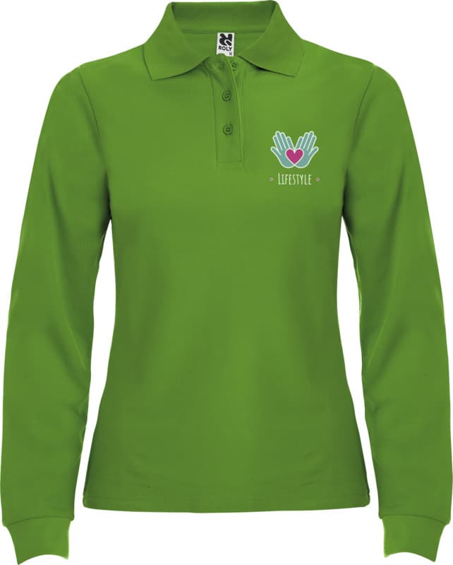 Estrella long sleeve women's polo 55