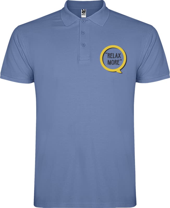 Star short sleeve men's polo 25