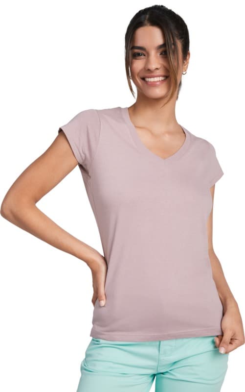 Victoria short sleeve women's v-neck t-shirt 57
