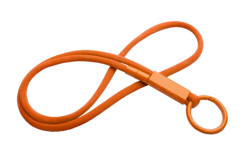 Tubyard lanyard with recycled plastic tube 25