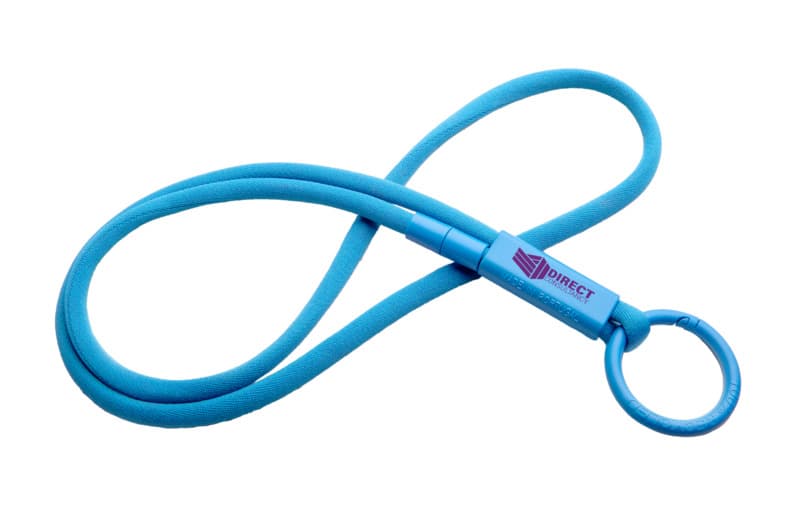Tubyard lanyard with recycled plastic tube 45