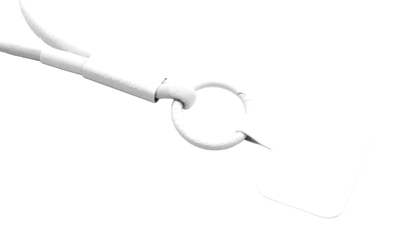 Tubyard lanyard phone holder with recycled plastic tube 2