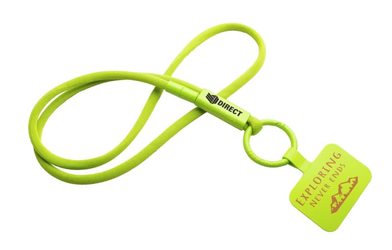 Tubyard lanyard phone holder with recycled plastic tube 8