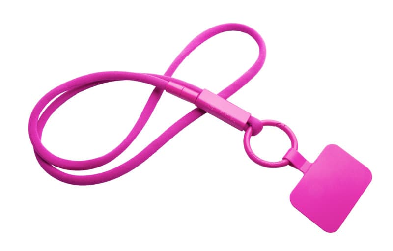 Tubyard lanyard phone holder with recycled plastic tube 33