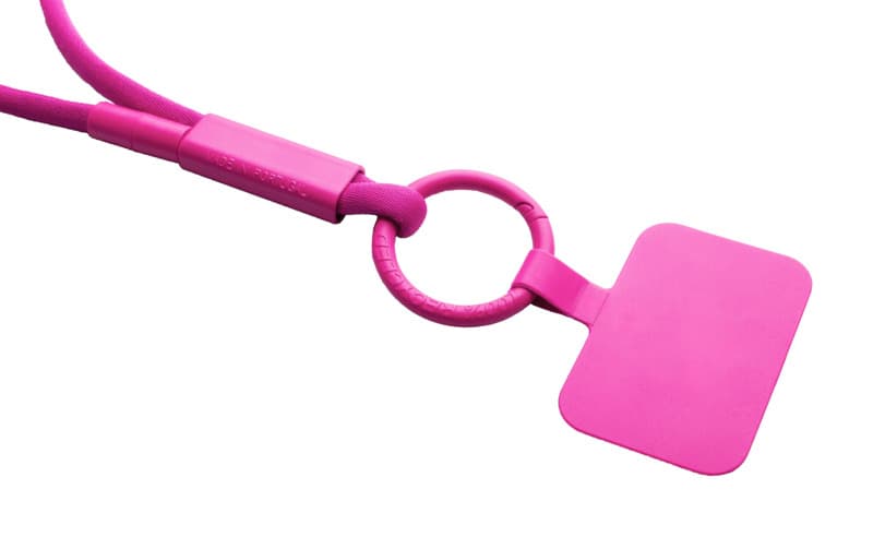 Tubyard lanyard phone holder with recycled plastic tube 34