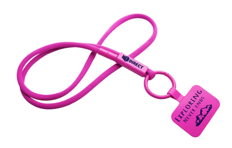 Tubyard lanyard phone holder with recycled plastic tube 36