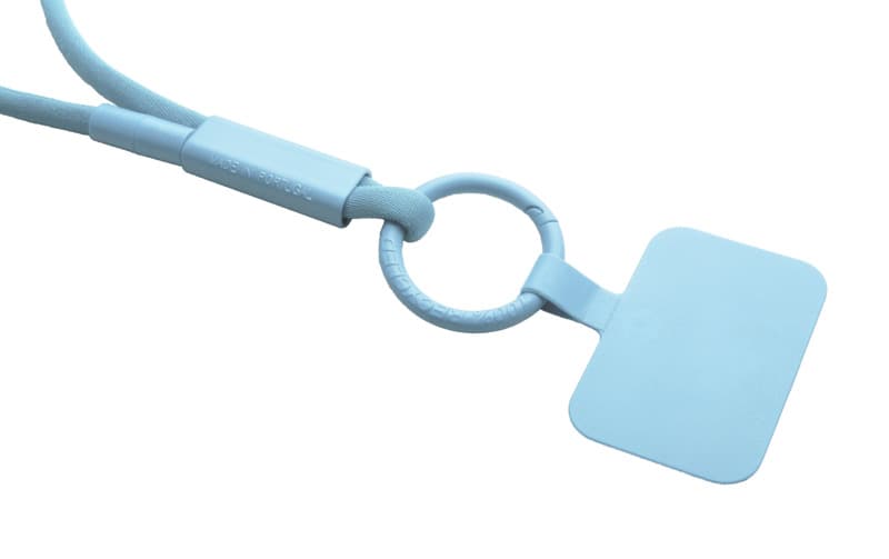 Tubyard lanyard phone holder with recycled plastic tube 38