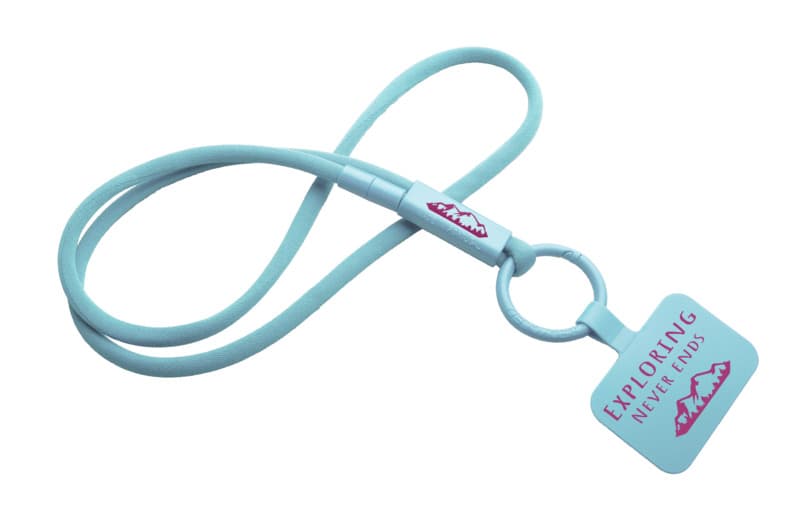 Tubyard lanyard phone holder with recycled plastic tube 40