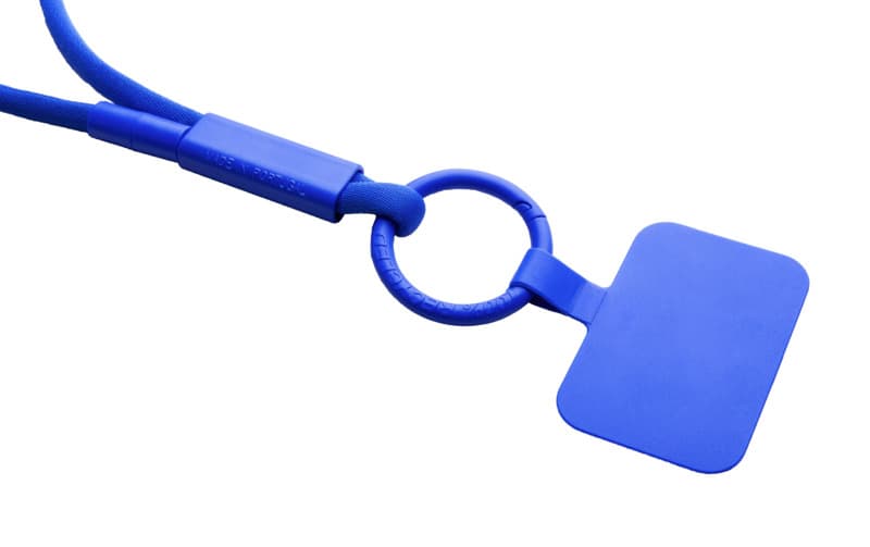 Tubyard lanyard phone holder with recycled plastic tube 42