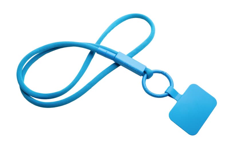 Tubyard lanyard phone holder with recycled plastic tube 45