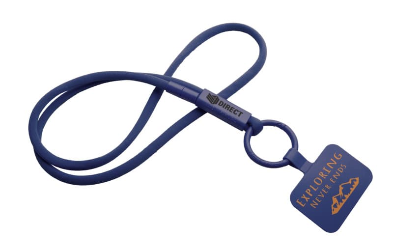 Tubyard lanyard phone holder with recycled plastic tube 52