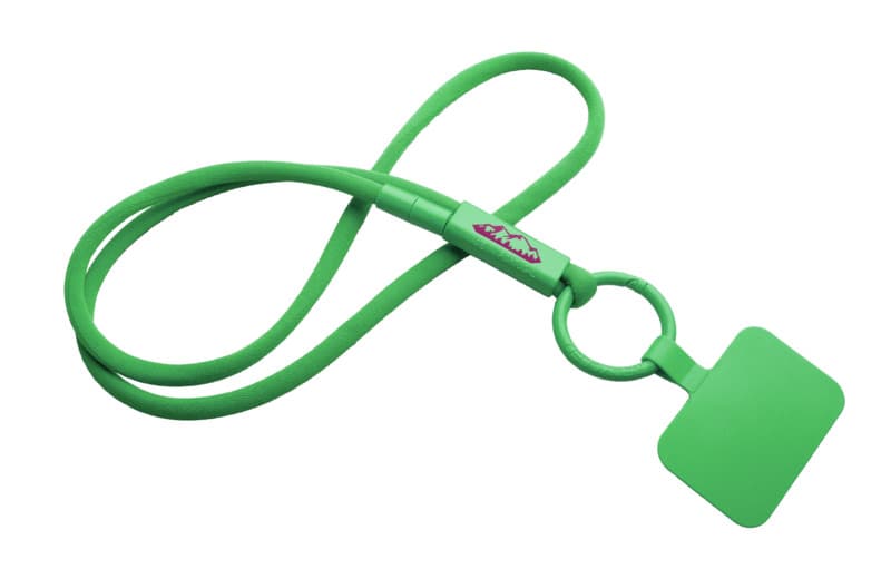 Tubyard lanyard phone holder with recycled plastic tube 60