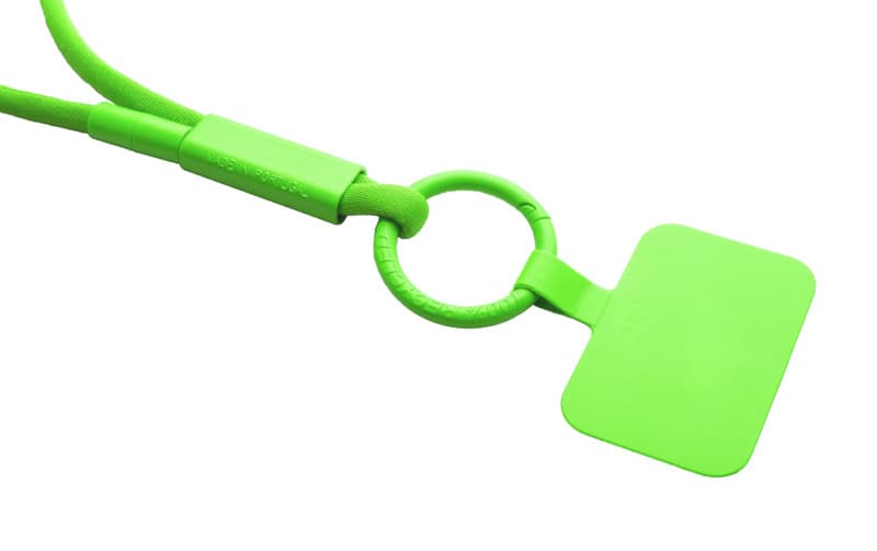 Tubyard lanyard phone holder with recycled plastic tube 62