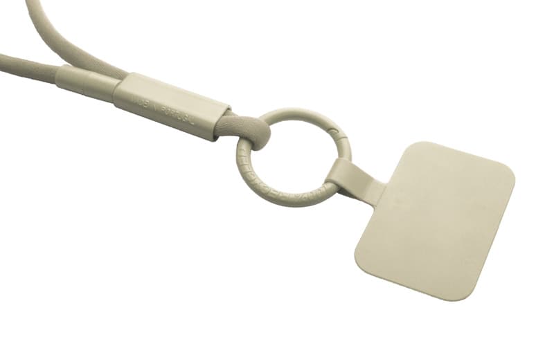 Tubyard lanyard phone holder with recycled plastic tube 70