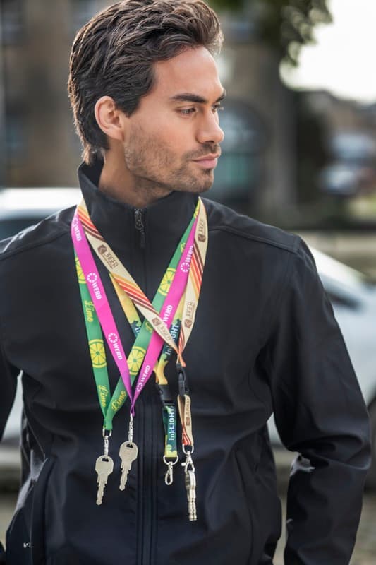 Addie sublimation lanyard with safety breakaway 5