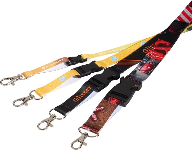 Balta sublimation lanyard with safety breakaway and buckle 6