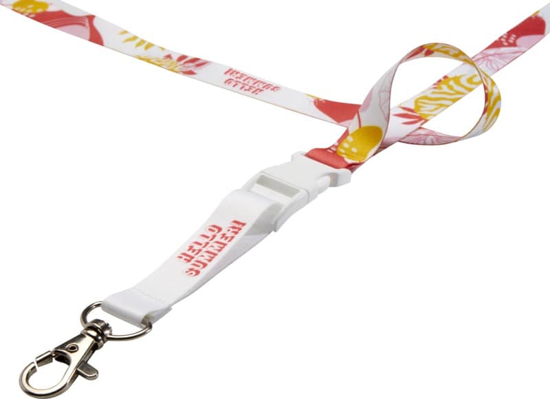 Balta sublimation lanyard with safety breakaway and buckle 10