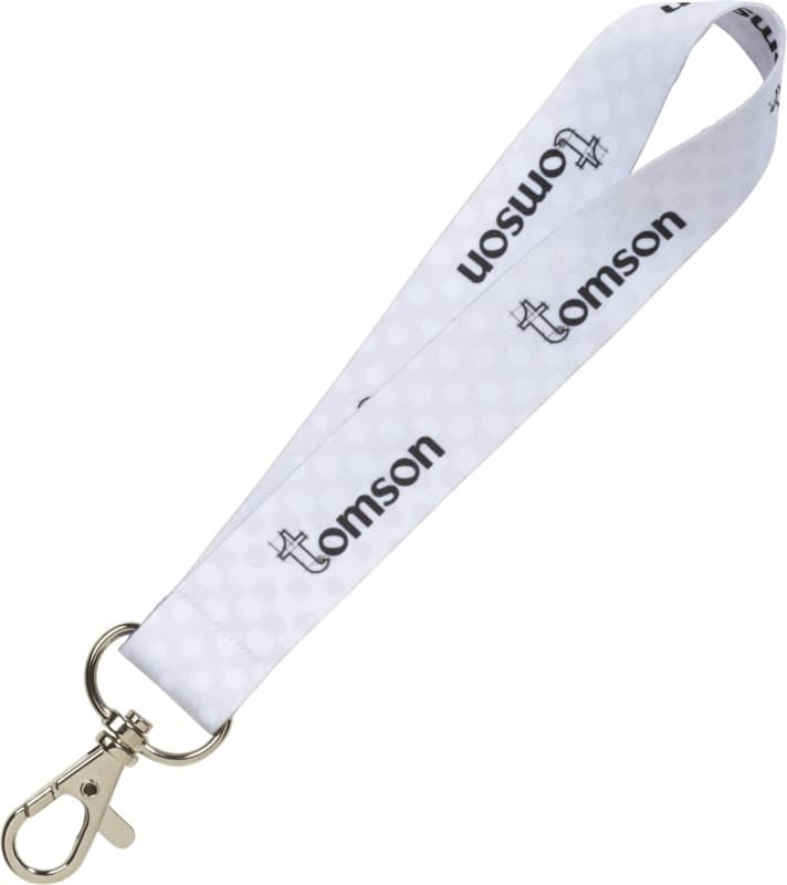 Mini sublimation lanyard 1