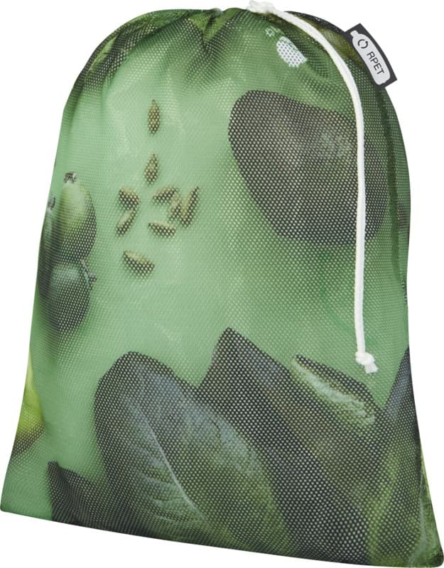 Recycled polyester grocery bag 30x41 cm 1